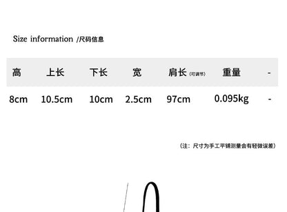 Plain Faux Suede Crossbody Bag