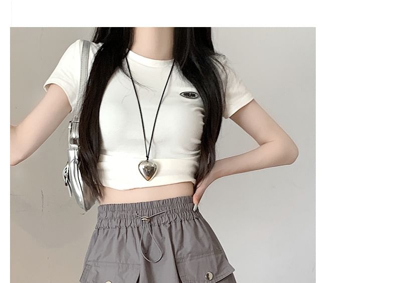 Elevated Waist Solid Mini Flared Skirt