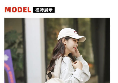 Lettering Nylon Backpack