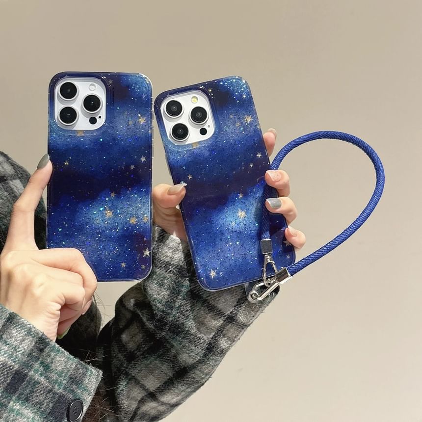 / Phone Set Strap Star Case