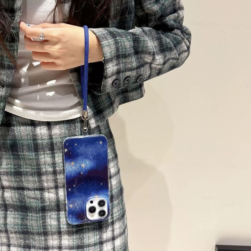 / Phone Set Strap Star Case