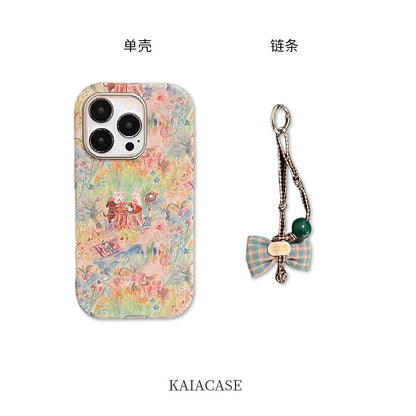 Strap Phone Rabbit Set Case /