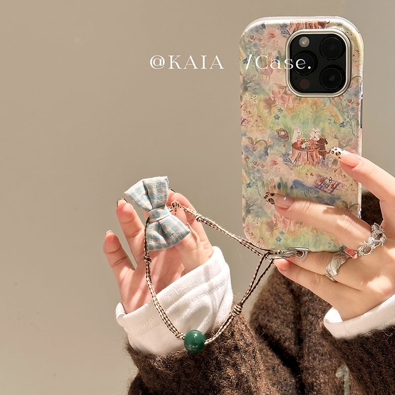 Strap Phone Rabbit Set Case /