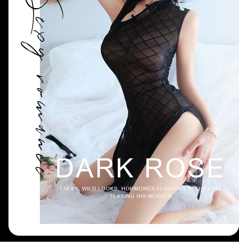 Qipao Lingerie Costume Set