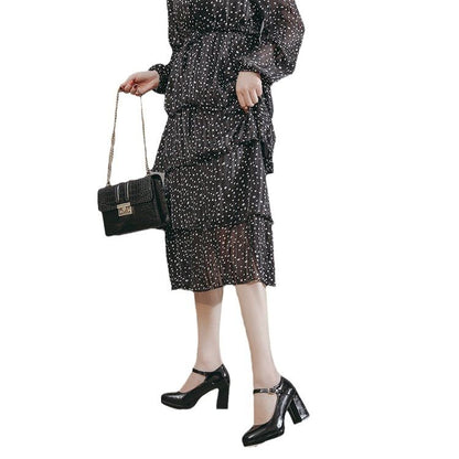 Mary Heel Chunky Platform Pumps Jane