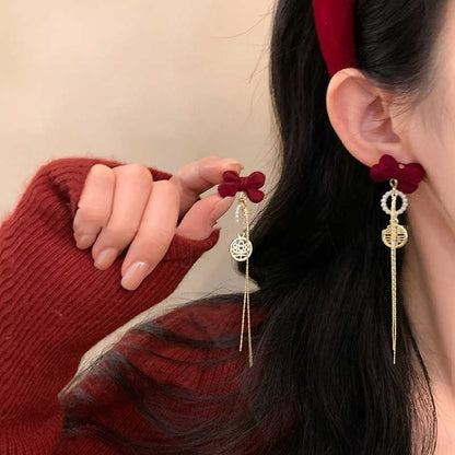 (Various / Bow Stud Dangle Drop Designs) Earring