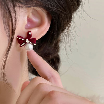 (Various / Bow Stud Dangle Drop Designs) Earring