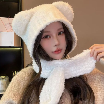 Bear Ear Knit Balaclava