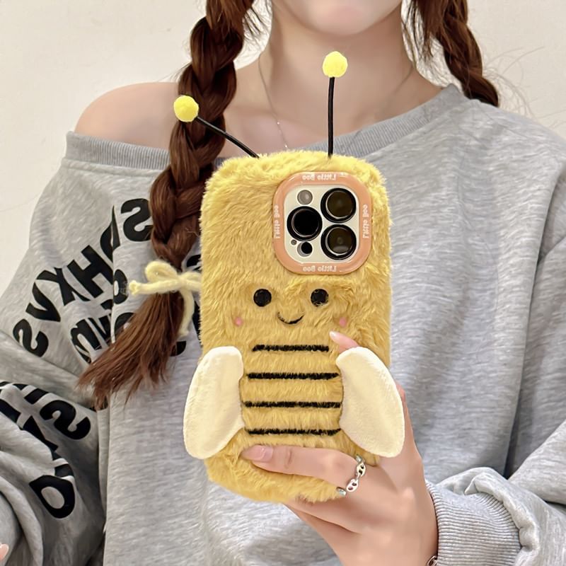 Bee Chenille Phone Case