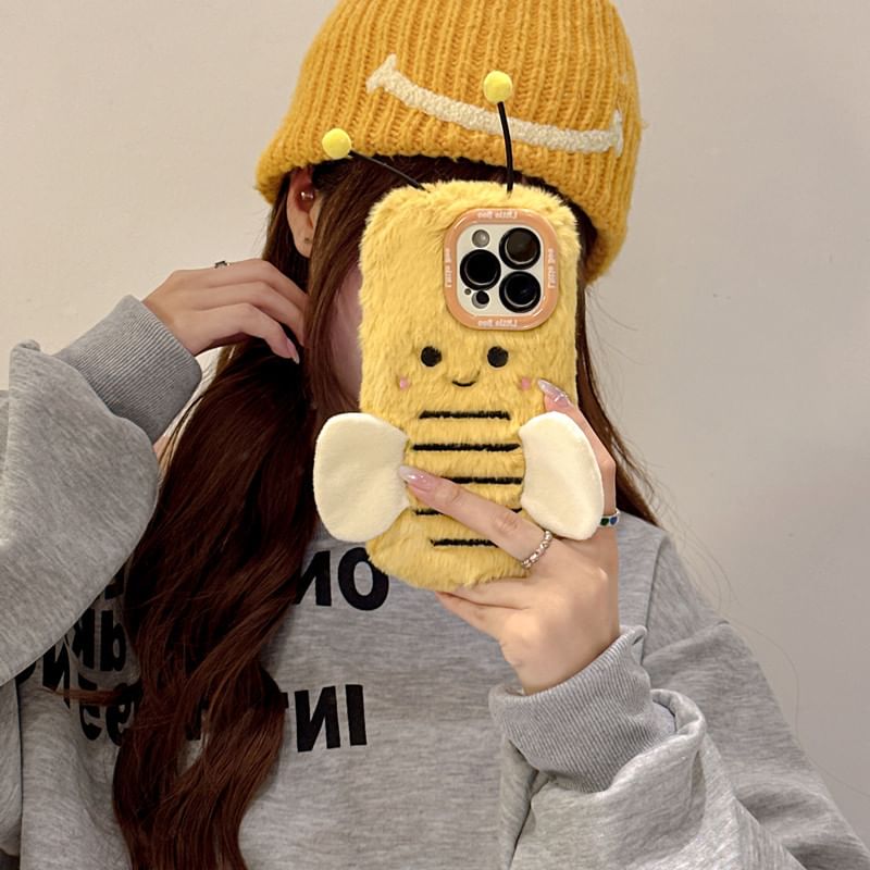 Bee Chenille Phone Case
