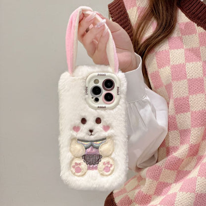 Rabbit Chenille Phone Case