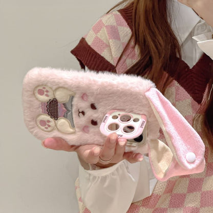 Rabbit Chenille Phone Case