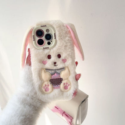 Rabbit Chenille Phone Case