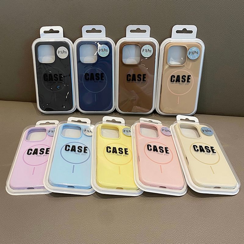 Plain Magnetic (Compatible with MagSafe) Phone Case