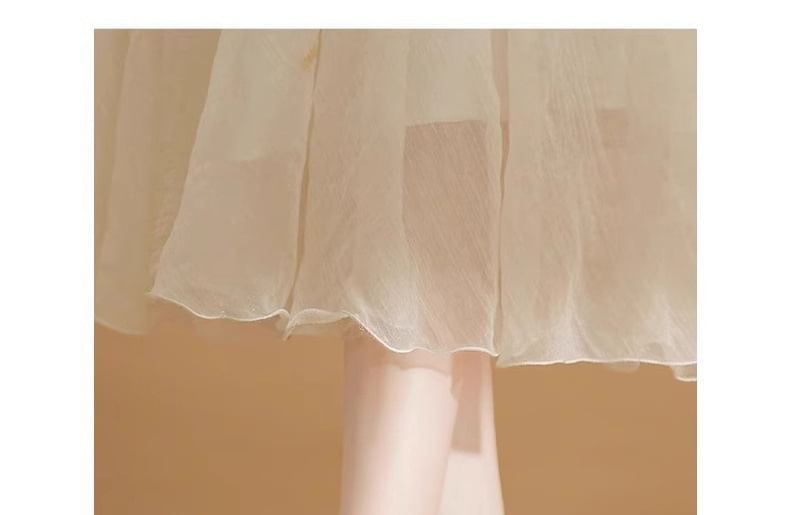 Block Heel Bow Glitter Pointy Sandals