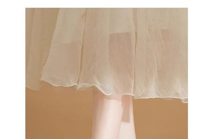 Block Heel Bow Glitter Pointy Sandals