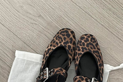 Buckled Mary Jane Shoes