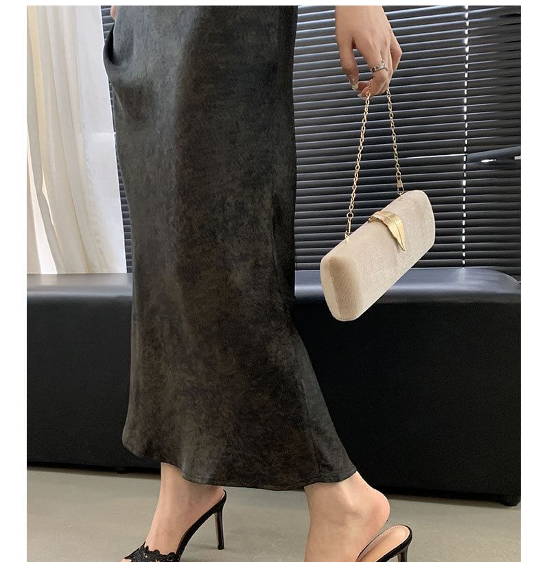 Stiletto Heel Pointy Slide Sandals