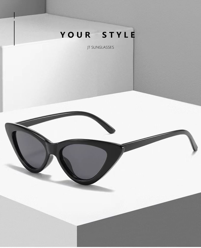 Plastic Cat Eye Sunglasses
