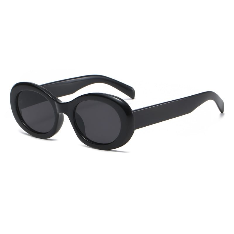Oval Resin Sunglasses