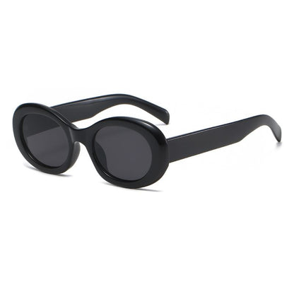 Oval Resin Sunglasses