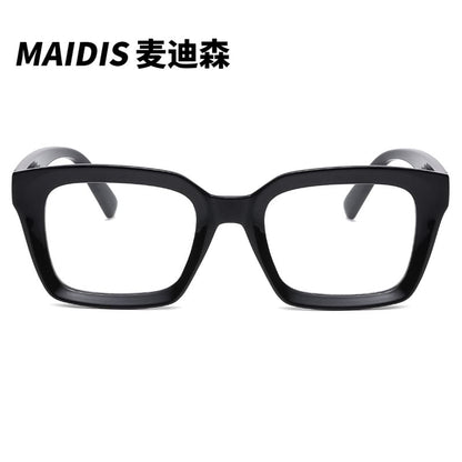 Square Resin Blue Light Blocking Eyeglasses