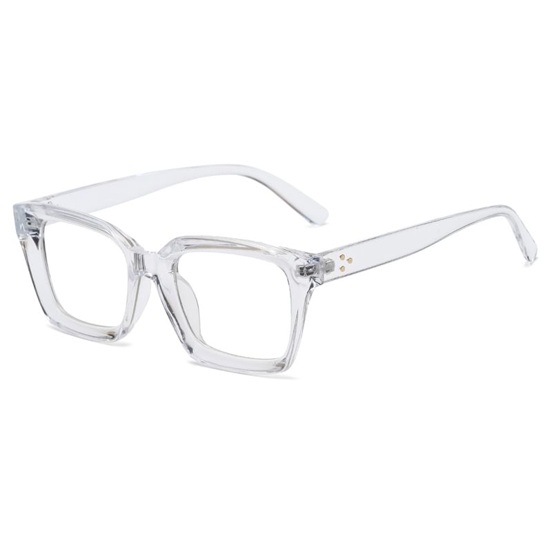 Square Resin Blue Light Blocking Eyeglasses