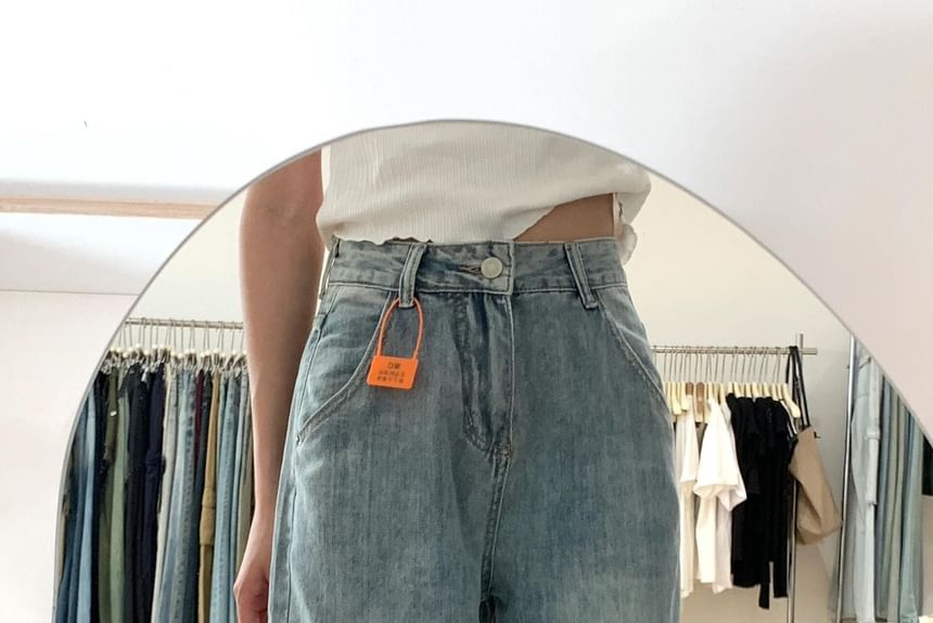 High Rise Wide Leg Cargo Pants