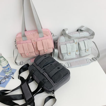 Computer Multi-Pocket Plain Bag