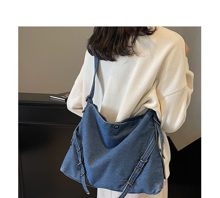 Bag Denim Plain Tote