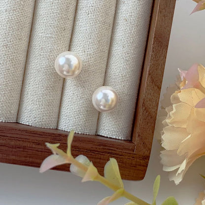 Faux Pearl Stud Earring (Various Designs)