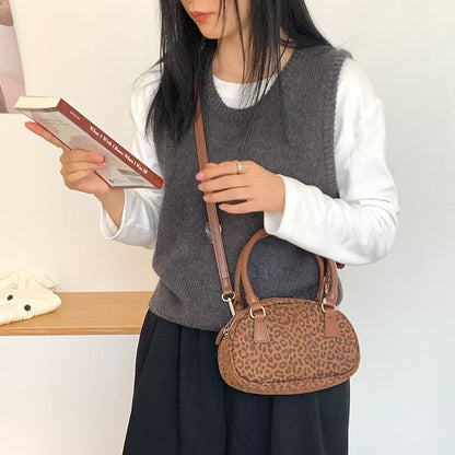 Leopard Print Shoulder Bag