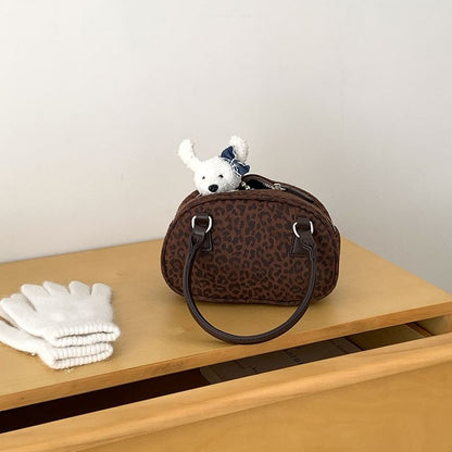 Leopard Print Shoulder Bag
