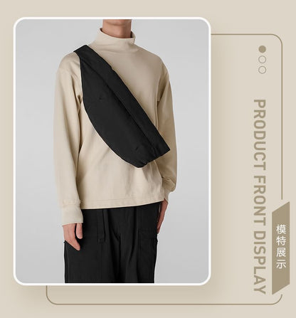 Plain Nylon Belt Bag