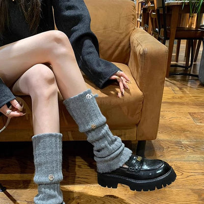 Platform Plain Faux Leather Penny Loafers