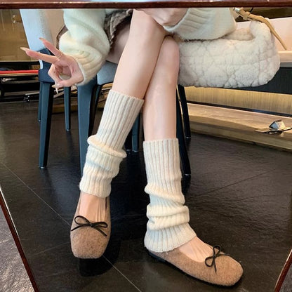 Bow Toe Square Flats Accent