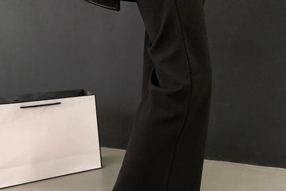 Pointed Toe Satin Kitten Heel Pumps