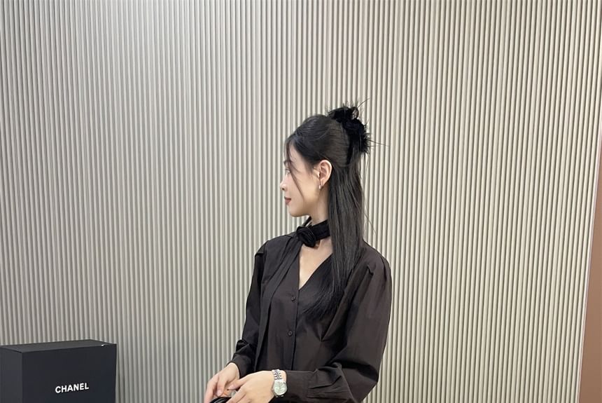 Pointed Toe Bow Slingback Patent Leather Pumps