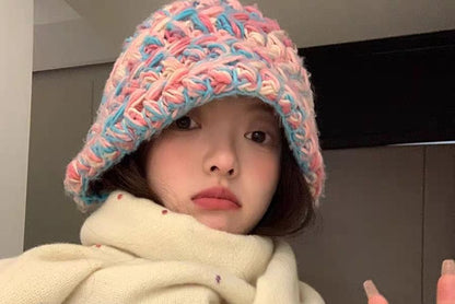 Dotted Applique Scarf