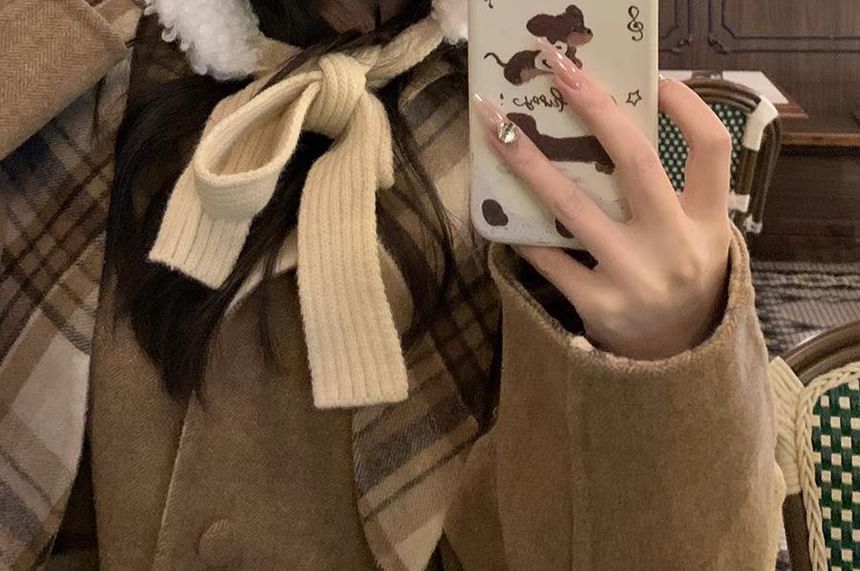 Plain Fleece Bonnet Hat