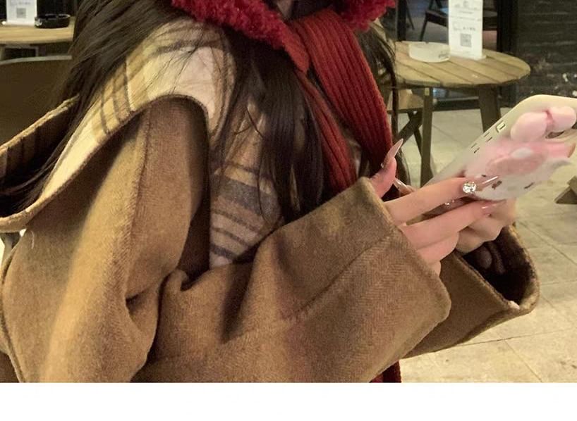 Plain Fleece Bonnet Hat