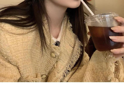 Fluffy Knit Bucket Hat