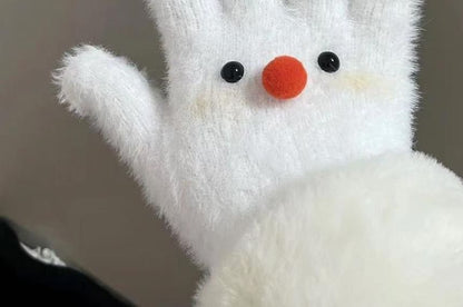 Cartoon Fluffy Gloves