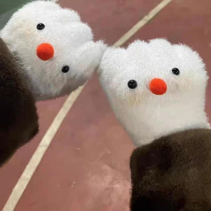 Cartoon Fluffy Gloves