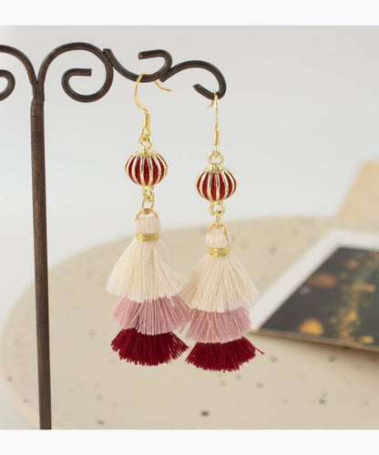 Tassel Drop Earring / Clip-On Earring
