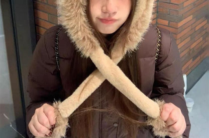 Rabbit Ear Fluffy Hat