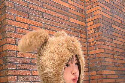 Rabbit Ear Fluffy Hat