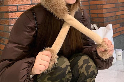 Rabbit Ear Fluffy Hat