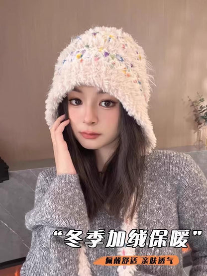 Melange Tie-Up Beanie