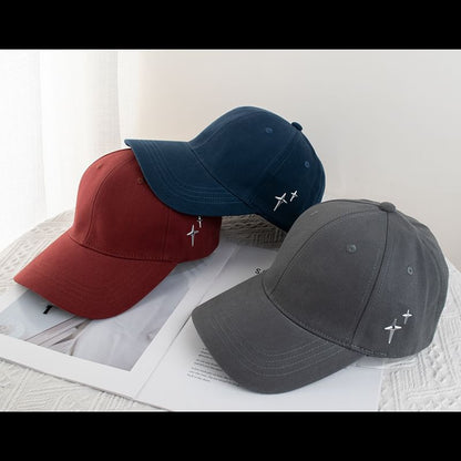 Star Applique Baseball Cap